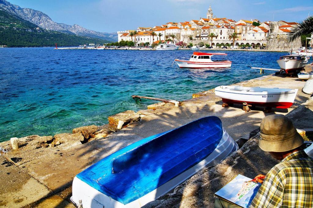 Apartments Jasmina Korcula Town Luaran gambar